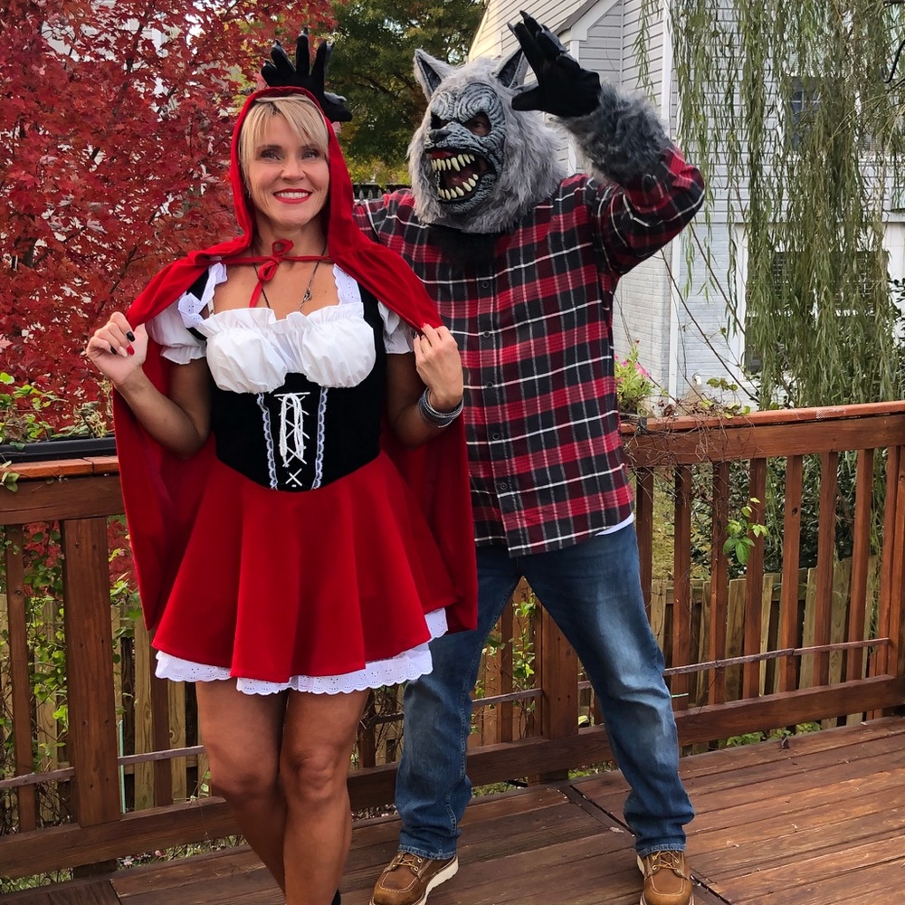 Werewolf mask and cloves